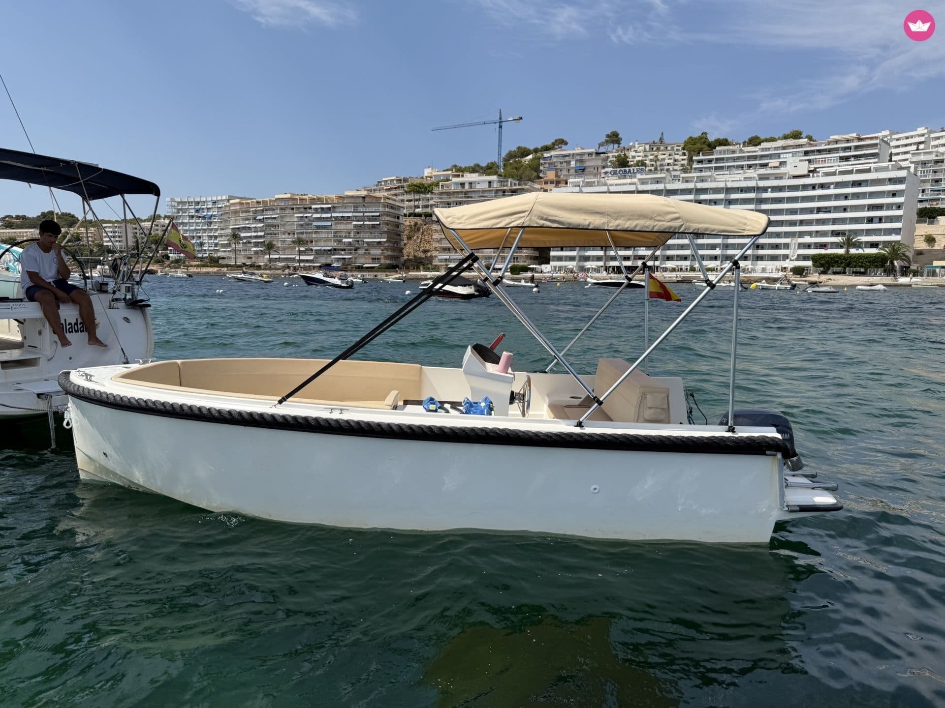 Chuli boat at the marina